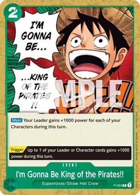 I&#39;m Gonna Be King of the Pirates!!