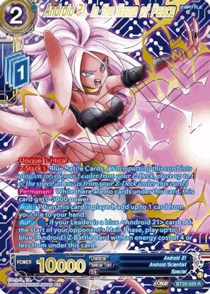 Android 21, in the Name of Peace (Gold-Stamped)