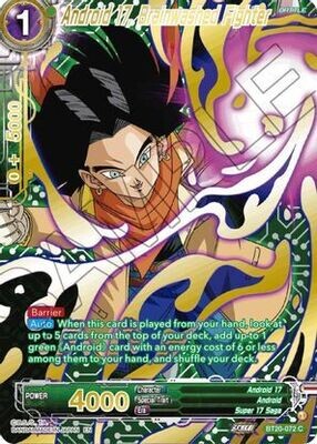 Android 17, Brainwashed Fighter (Gold-Stamped)