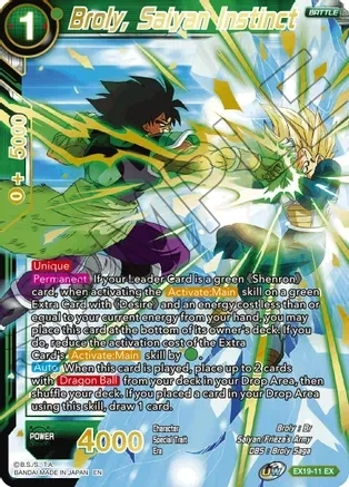 Broly, Saiyan Instinct