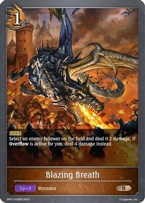 Blazing Breath (Foil)