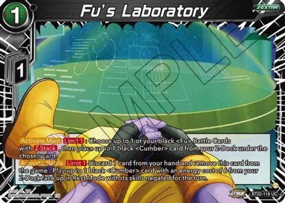 Fu&#39;s Laboratory