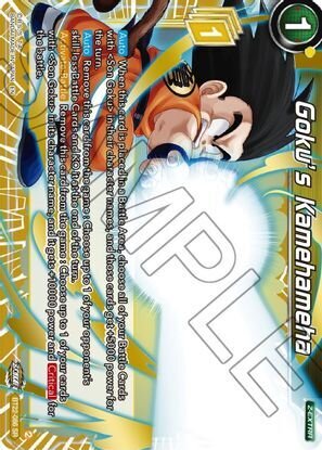Goku&#39;s Kamechameha