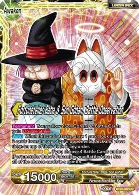 Fortuneteller Baba // Fortuneteller Baba &amp; Son Gohan, Battle Observation