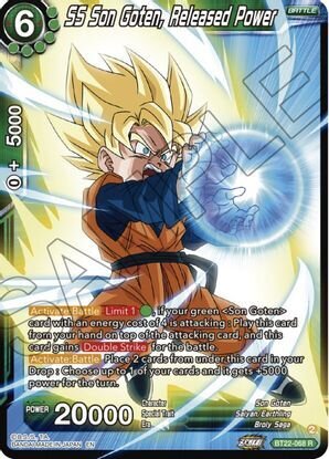 SS Son Goten, Released Power