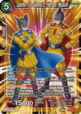 Gamma 1 &amp; Gamma 2, Heroes&#39; Mission