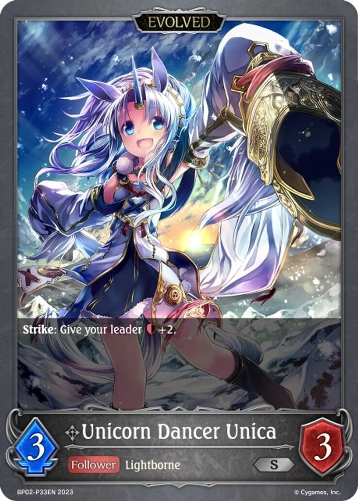 Unicorn Dancer Unica (Evolved) (Foil)