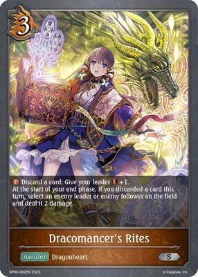 Dracomancer&#39;s Rites