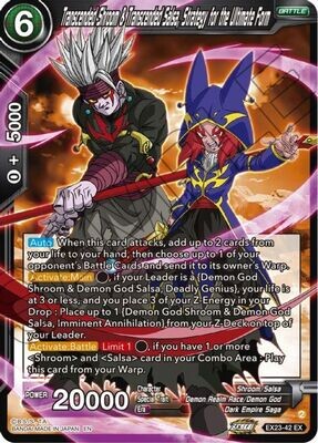 Transcended Shroom &amp; Transcended Salsa, Strategy for the Ultimate Form