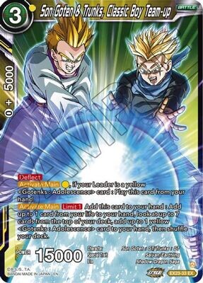 Son Goten &amp; Trunks, Classic Boy Team-up