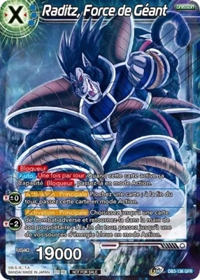 Raditz, Giant Force (Tournament Pack Vol. 8)