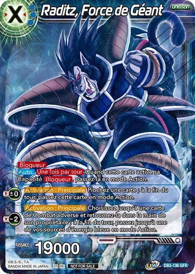 Raditz, Giant Force (Tournament Pack Vol. 8)