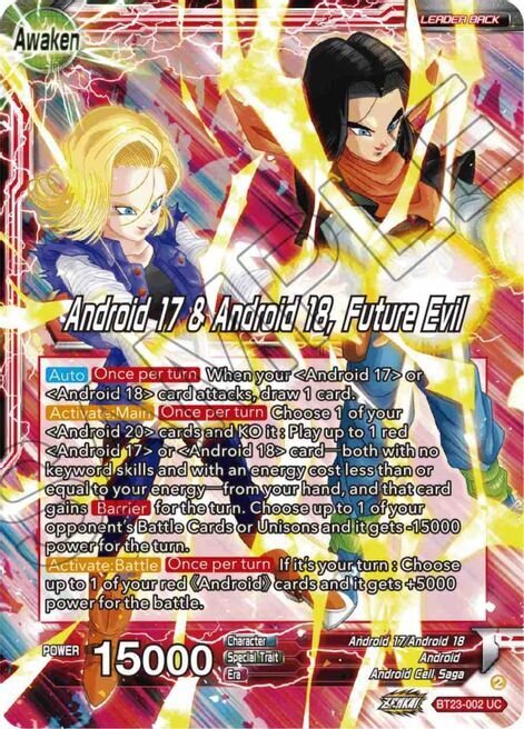 Android 17 &amp; Android 18 // Android 17 &amp; Android 18, Future Evil