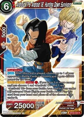 Android 17 &amp; Android 18, Hunting Down Survivors
