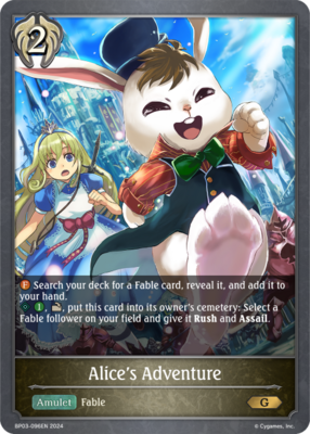 Alice&#39;s Adventure