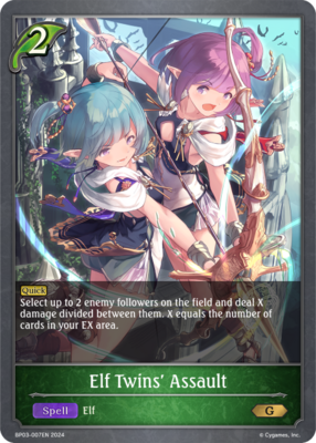 Elf Twins&#39; Assault