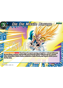 Die Die Missile Barrage