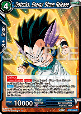 Gotenks, Energy Storm Release