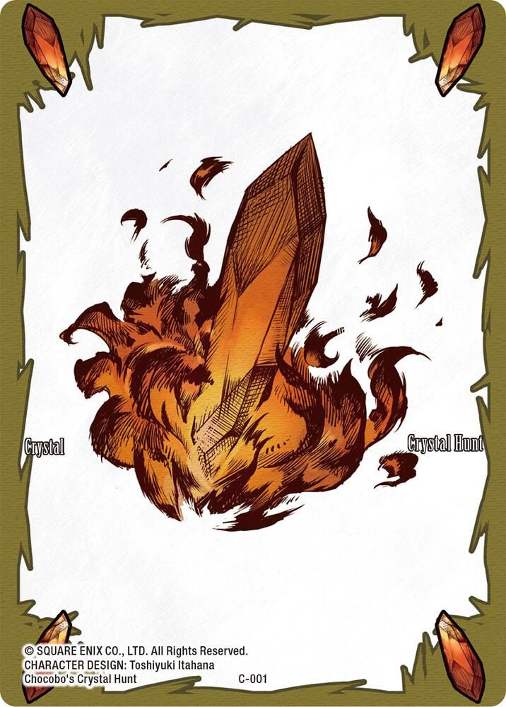 Crystal Fire Token (Full Art)