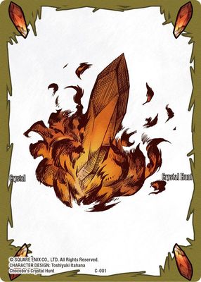 Crystal Fire Token (Full Art)