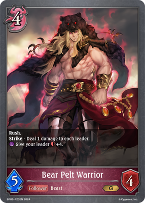 Bear Pelt Warrior (Foil)