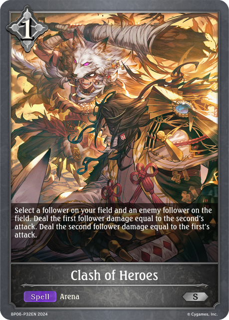 Clash of Heroes (Foil)