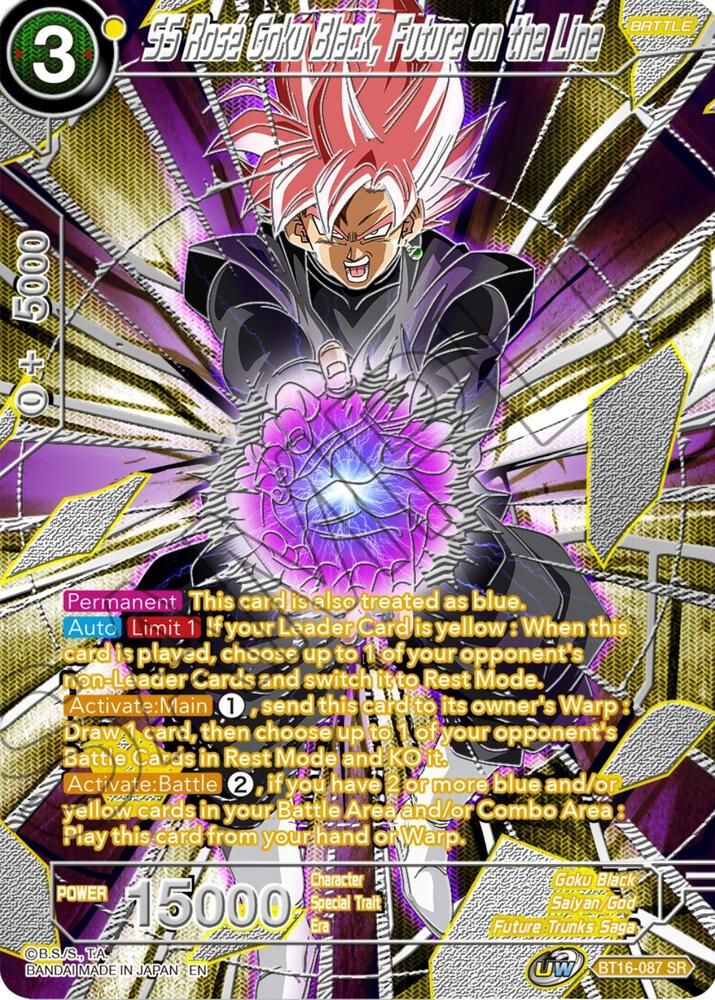 SS Rose Goku Black, Future on the Line 