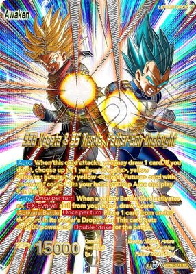 Trunks // SSB Vegeta &amp; SS Trunks, Father-Son Onslaught 