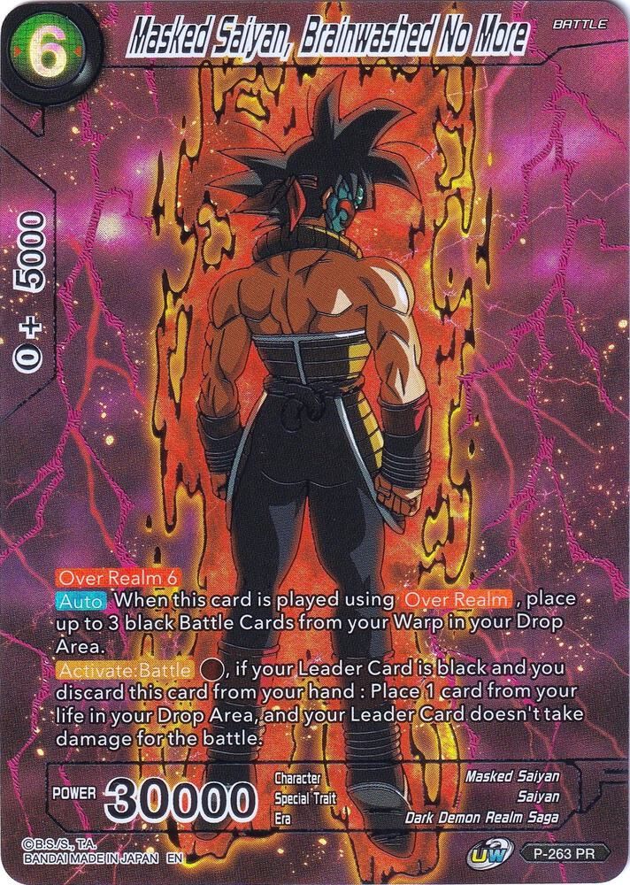 Masked Saiyan, Brainwashed No More 