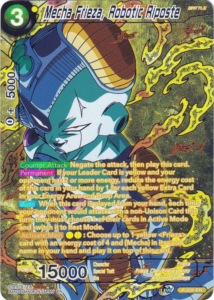 Mecha Frieza, Robotic Riposte 