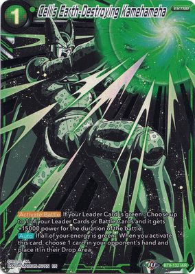 Cell&#39;s Earth-Destroying Kamehameha 