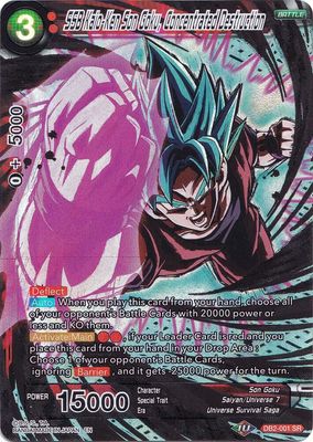 SSB Kaio-Ken Son Goku, Concentrated Destruction 