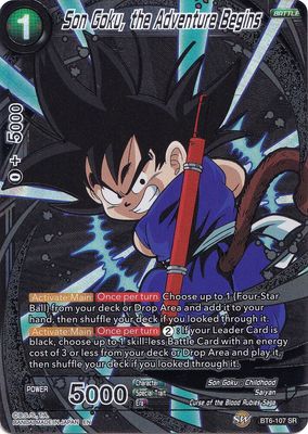 Son Goku, the Adventure Begins 