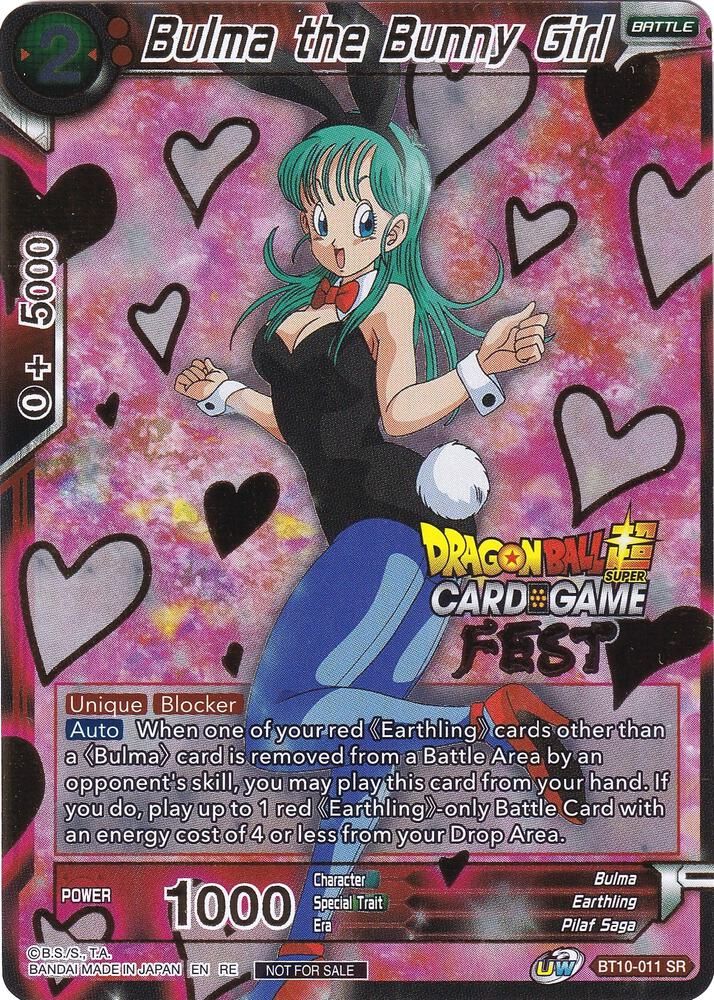 Bulma the Bunny Girl (Card Game Fest 2022)