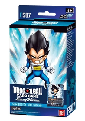 DRAGON BALL SUPER FUSION WORLD  # FS07  -  STARTER DECK - VEGETA (MINI)