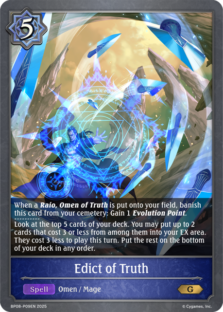 Edict of Truth (Foil)