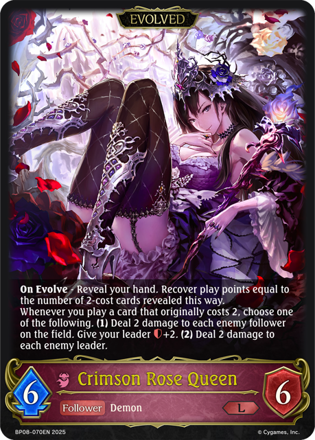 Crimson Rose Queen (Evolve)