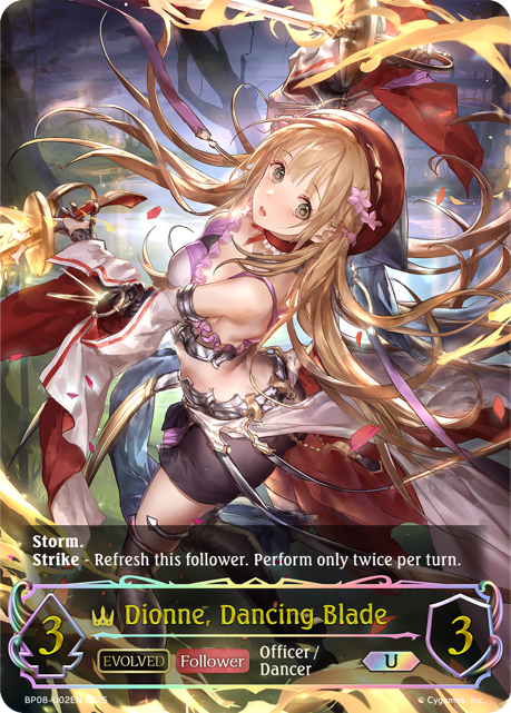 Dionne, Dancing Blade (U)
