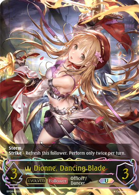 Dionne, Dancing Blade (U)