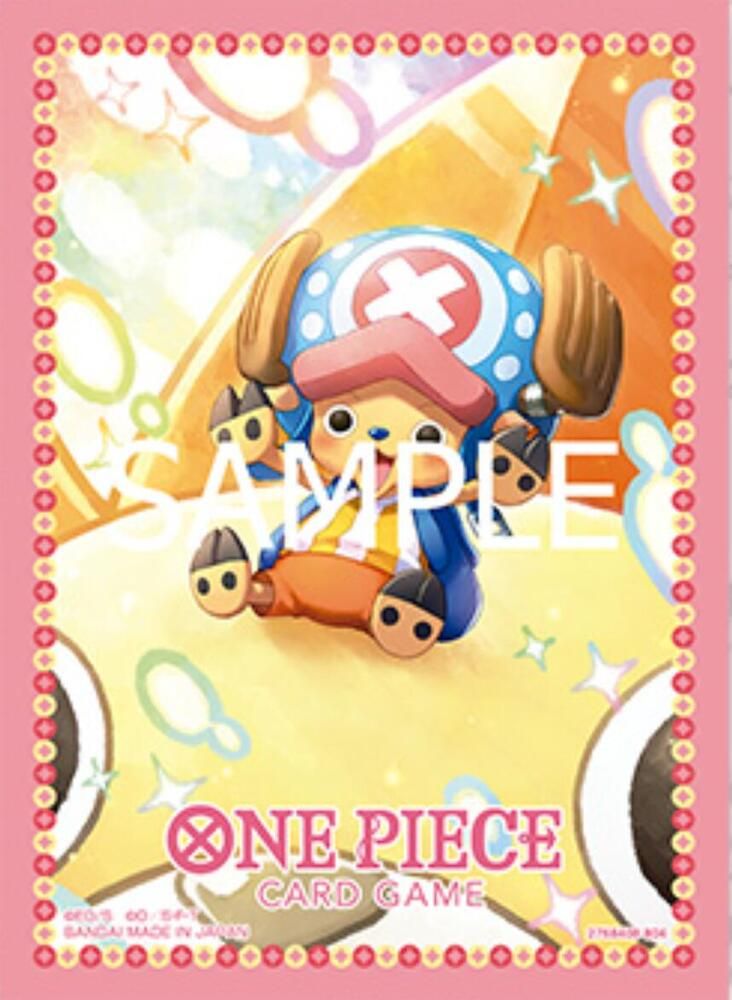 One Piece Card Game Official Sleeves- Tony Tony.Chopper (70-Pack)
