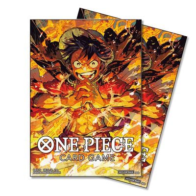 One Piece Card Game Official Sleeves - Monkey.D.Luffy (10-Pack)