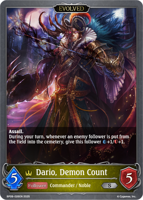 Dario, Demon Count
