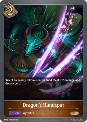 Dragon&#39;s Handspur