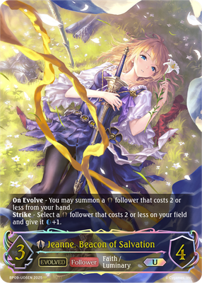 Jeanne, Beacon of Salvation