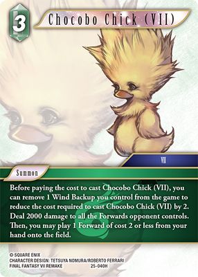 Chocobo Chick (VII)