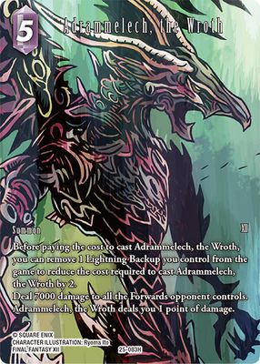 Adrammelech, the Wroth