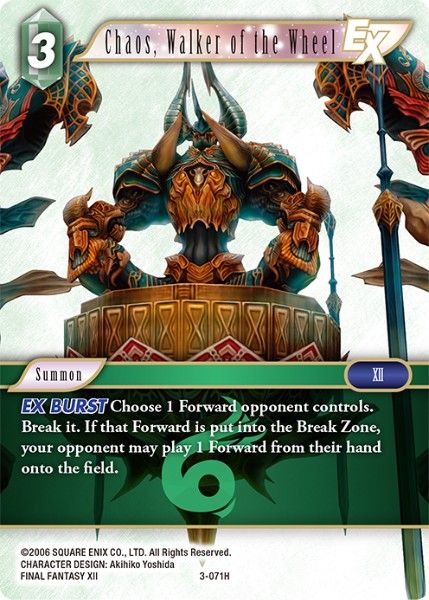 Chaos, Walker of the Wheel