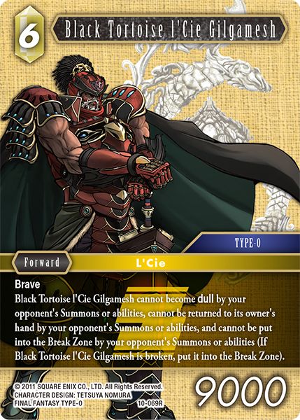 Black Tortoise l&#39;Cie Gilgamesh