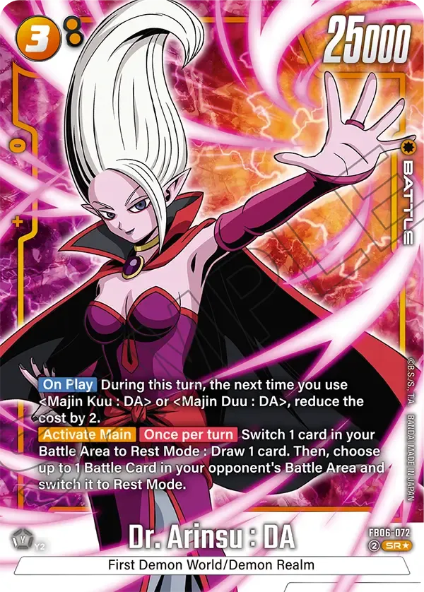 Dr. Arinsu : DA