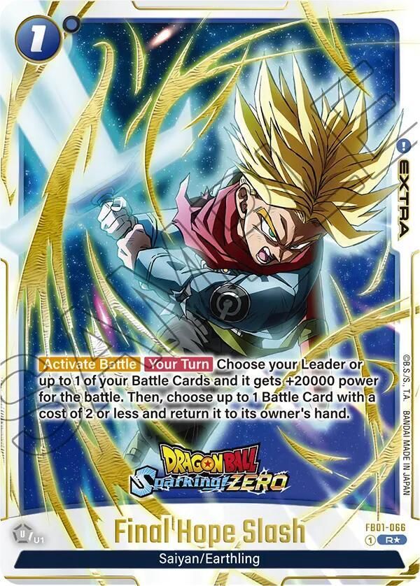 Final Hope Slash (Dragon Ball Sparking! ZERO)